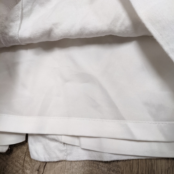 Banana Republic White Linen Blend Skirt - Picture 5 of 9